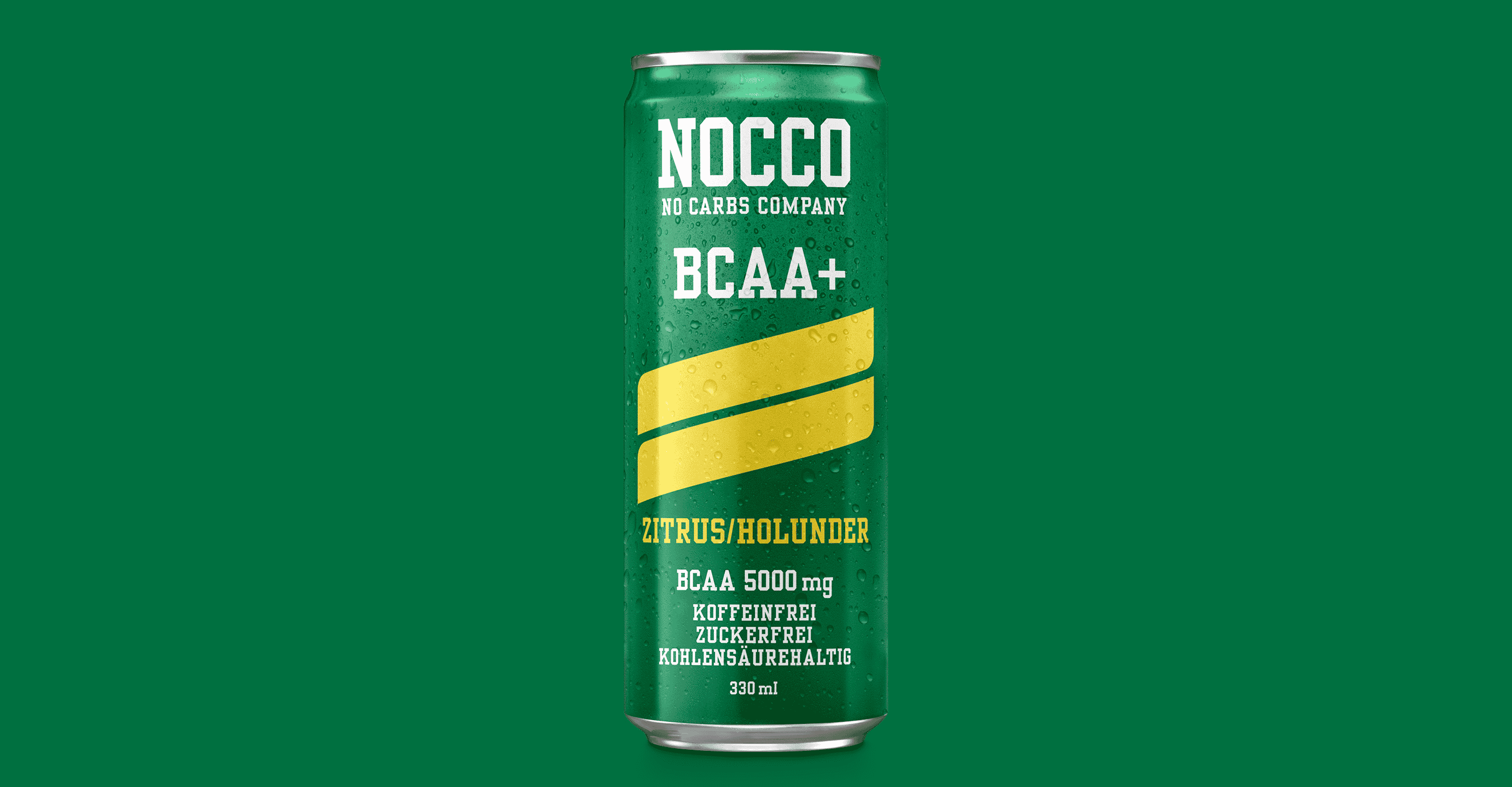 NOCCO BCAA+ Zitrus/Holunder!