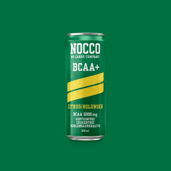 NOCCO BCAA+ Zitrus/Holunder!