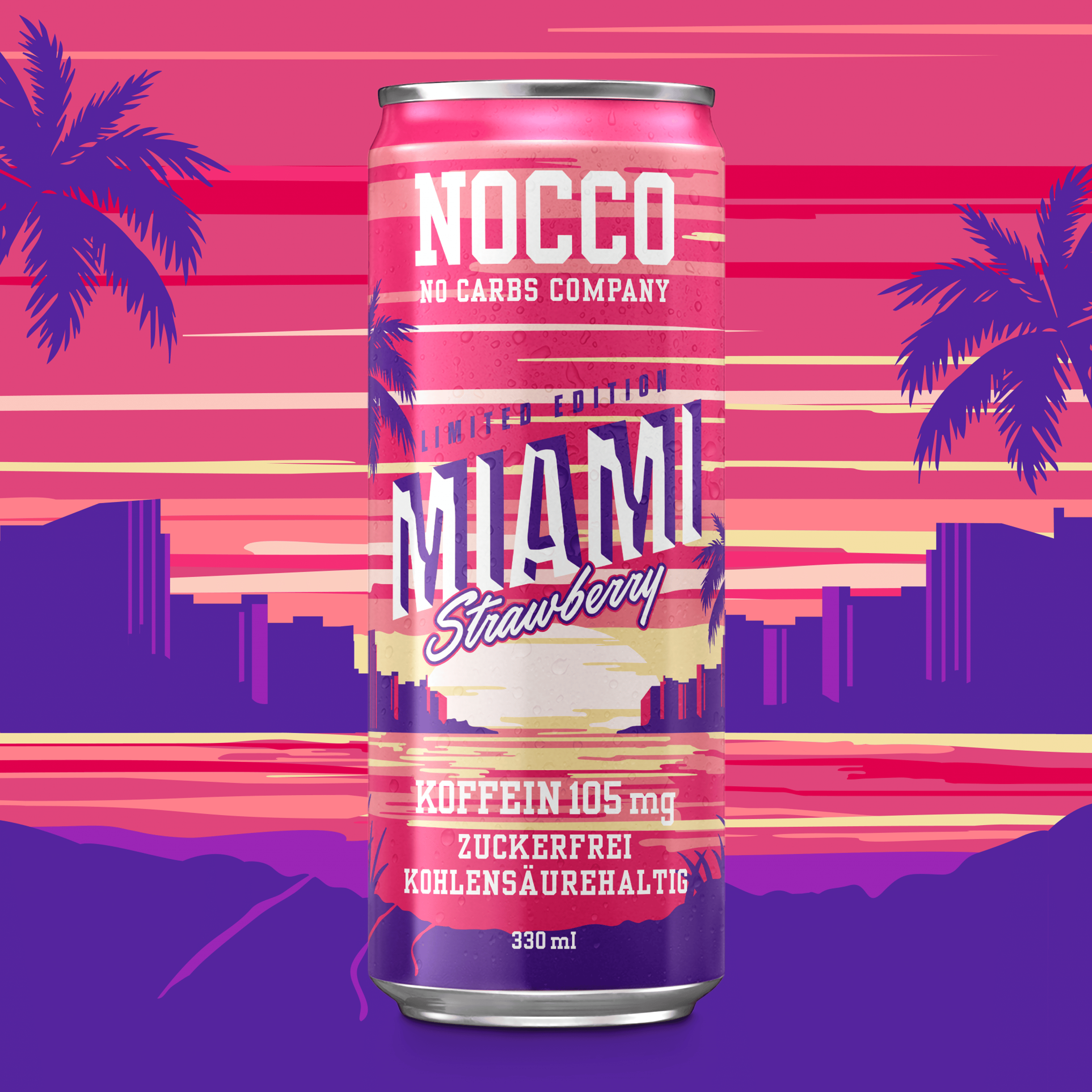 NOCCO Limited Summer Edition Miami Strawberry
