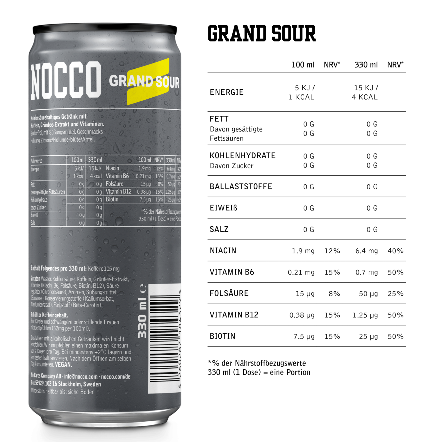Nocco Grand Sour Nutritions